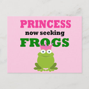 Funny Princess Postcard