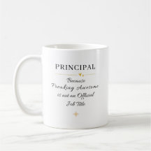 Funny Principal Gift