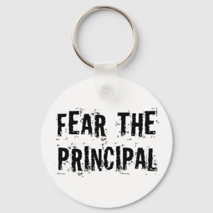 Funny Principal Key Ring