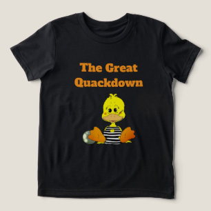 Funny Prison Duck The Great Quackdown Tri-Blend Shirt