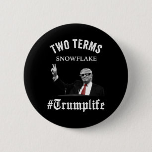 Funny Pro Trump Election Shirts #trumplife Support 6 Cm Round Badge