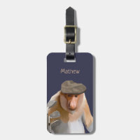 Funny Proboscis Monkey Golf Lovers