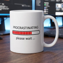 Funny Procrastinating Loading Bar - Sarcastic