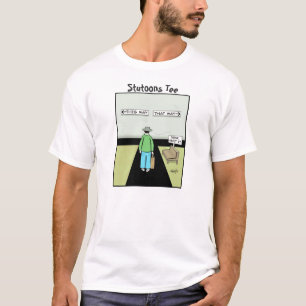Funny Procrastination Cartoon T-Shirt