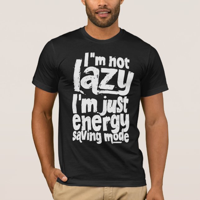 Funny Procrastination quote T-Shirt (Front)