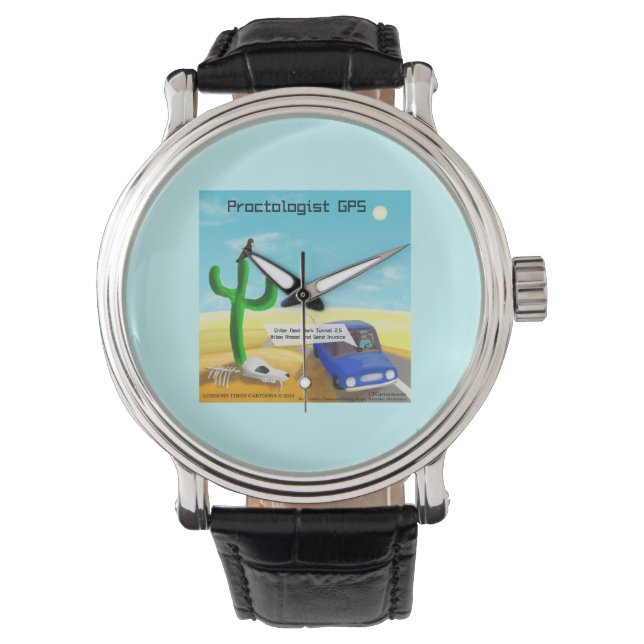 Funny Proctology GPS Watch (Front)