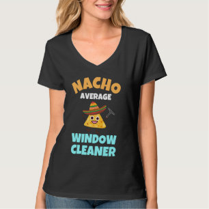 Funny Professional Window Cleaner Clean Work Joke T-Shirt