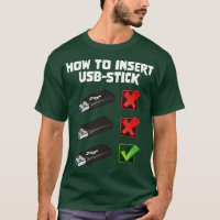 Funny Programer Joke Computer Nerd How To Insert U