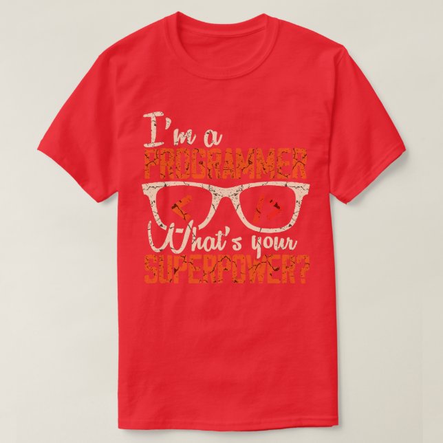 Funny Programmer 1 T-Shirt (Design Front)