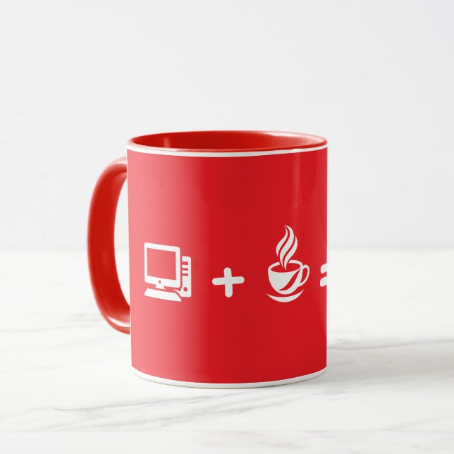 Funny Programmer Code Coffee Mug - Software Engine (Front Left)