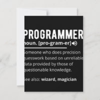 Funny Programmer Code Developer Meaning Definition