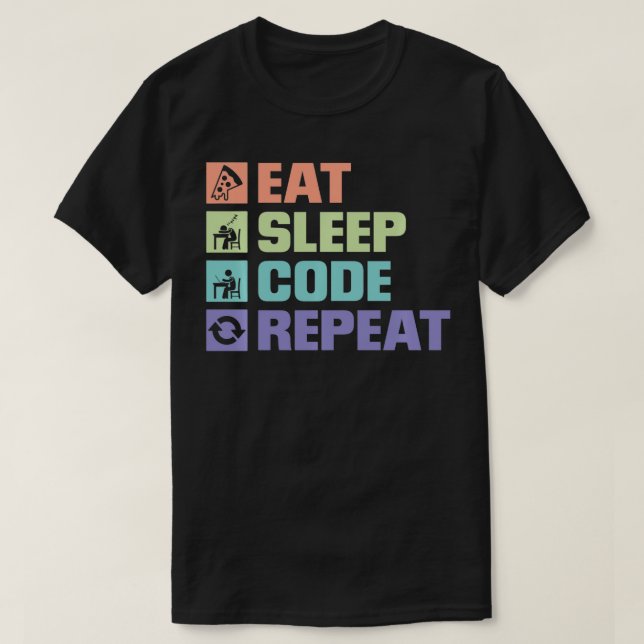 Funny Programmer Coding Gift For nage Boys ns Adul T-Shirt (Design Front)