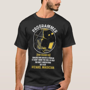 Funny Programmer Definition Computer Science And C T-Shirt