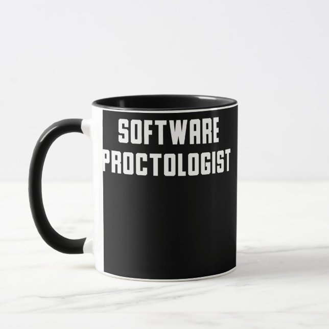 Funny Programmer Software Backend Engineer IT Mug (Left)