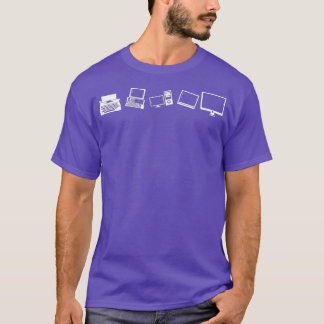 Funny Programmer Software Developer Computer Evolu T-Shirt
