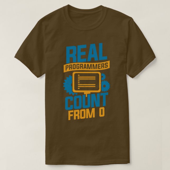 Funny Programming Computer Science Programmer Gift T-Shirt (Design Front)