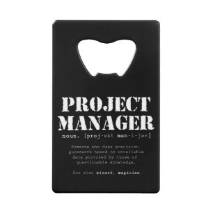 Funny Project Manager Dictionary Definition
