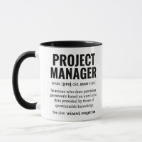 Funny Project Manager Dictionary Definition, Humou