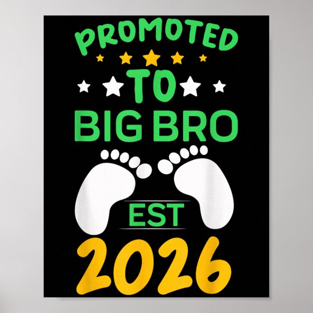 Funny Promoted To Big Brother 2026 Soon To Be Big  Poster (Front)