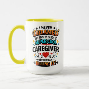 Funny Property Caregiver   Happy Caregiver  Mug