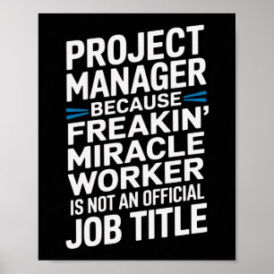 Funny Property Manager Wall Art