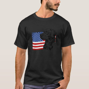 Funny Proud Chesapeake Bay Retriever American US F T-Shirt