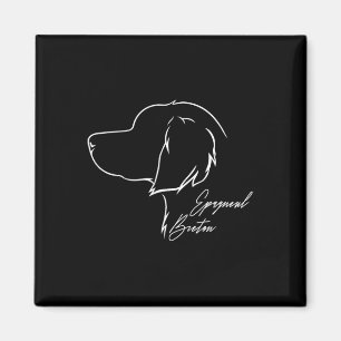 Funny Proud Epagneul Breton Profile Dog Mum Huntin Magnet