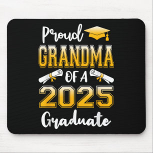 Funny Proud Grandma Of A Cl Of 2025 Graduate Mouse Mat