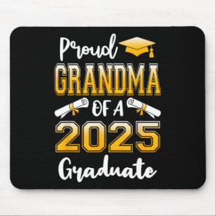 Funny Proud Grandma Of A Cl Of 2025 Graduate Mouse Mat