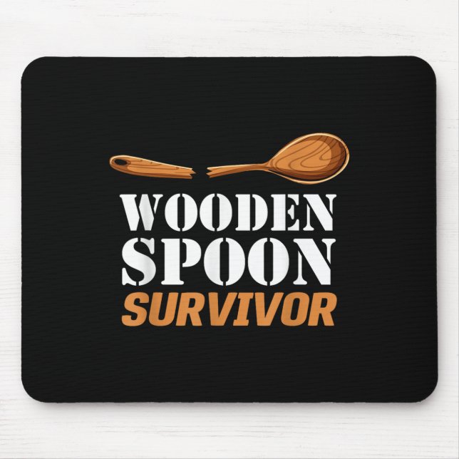 Funny Proud Wooden Son Survivor Men Women Toddler  Mouse Mat (Front)