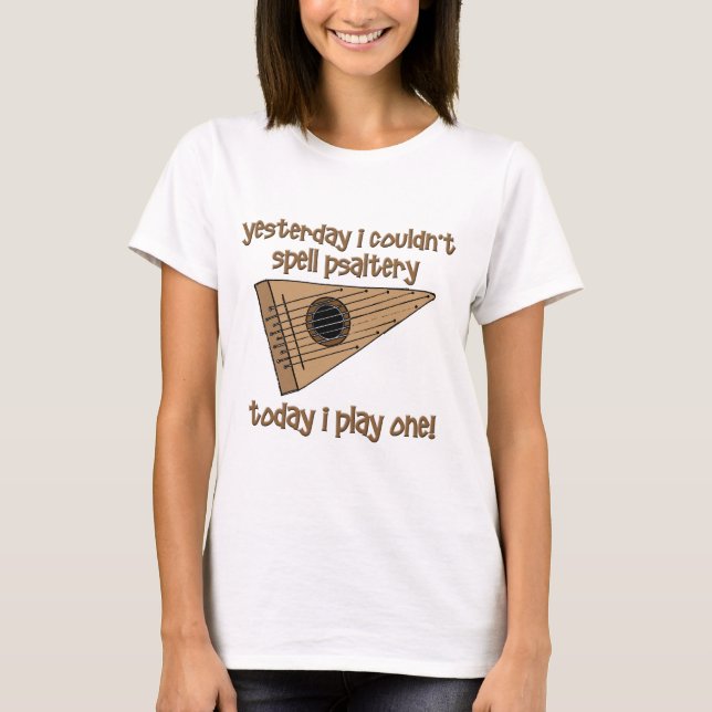 funny psaltery T-Shirt (Front)