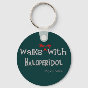 Funny Psych Nurse Gifts Key Ring