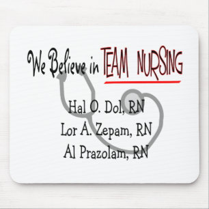 Funny Psych Nurse T-Shirts and Gifts Mouse Mat