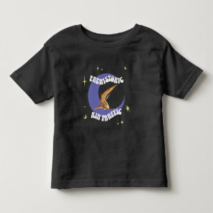 Funny Pterodactyl Moon Aviation Humour Toddler T-Shirt