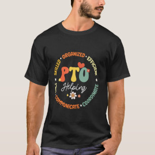 Funny PTO Helping Back to School Matching Group Pa T-Shirt