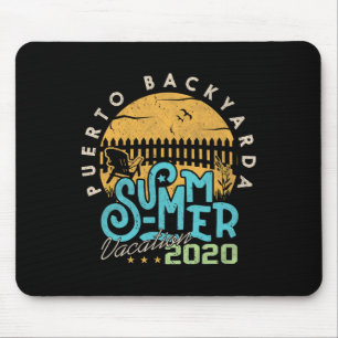 Funny Puerto Ckyarda Travel Vacation  Mouse Mat
