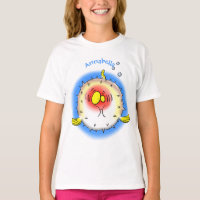 Funny puffer fish porcupine fish cartoon