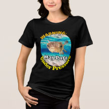 Funny Puffer Fish Warning: May Puff Under Pressure