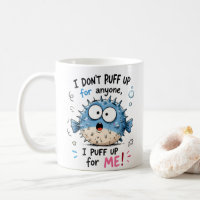 Funny Pufferfish Kids Tee | I Puff Up for Me