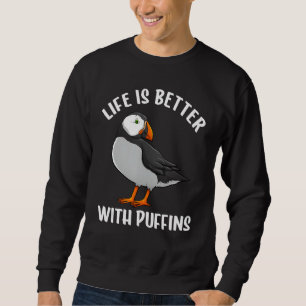 Funny Puffin Bird For Men Women Auks Seabird Lover Sweatshirt