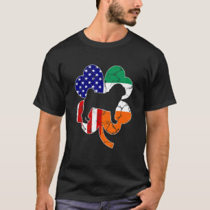 Funny Pug Dog American Flag St Patrick's Day 1 T-Shirt