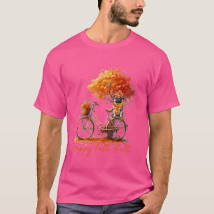 Funny Pug Dog Lovers Fall Yu2019all Autumn Fall Tr T-Shirt