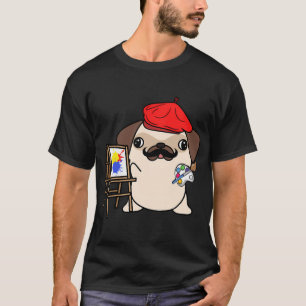 Funny Pug is a painter T-Shirt