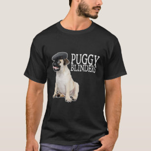 Funny Pug Lover Dog Face Peaky Life Retro Vintage T-Shirt