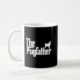 Funny Pug Owner  The Pugfather Pug Father Gift  Coffee Mug