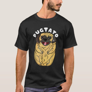 Funny Pug Potato Dog Pugtato Birthday Gift Christm T-Shirt