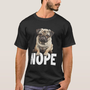 Funny Pug T, ideal dog walking T for dog owners Pu T-Shirt