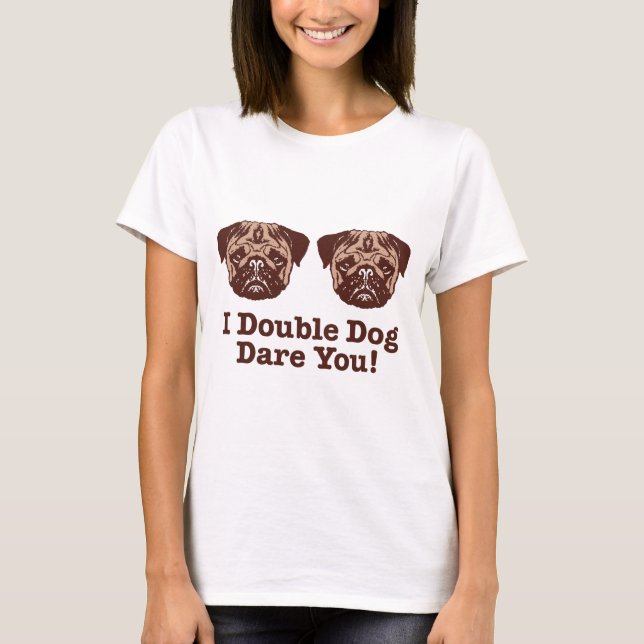 Funny Pug T-Shirt (Front)