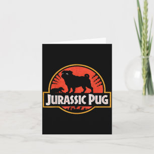 Funny Pugs - Juric Pug For Dog Lovers  Card