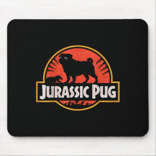 Funny Pugs - Juric Pug For Dog Lovers Mouse Mat